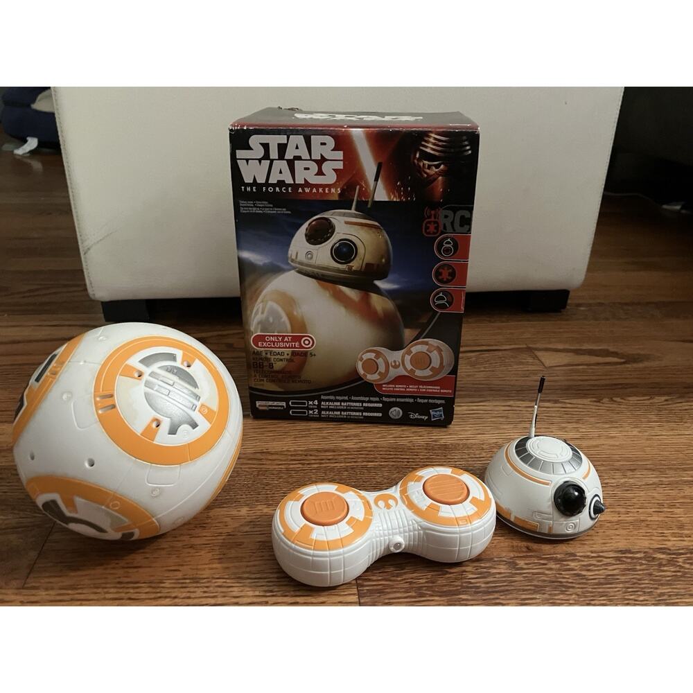 Hasbro Star Wars The Force Awakens Remote Control BB-8. Tested Works!